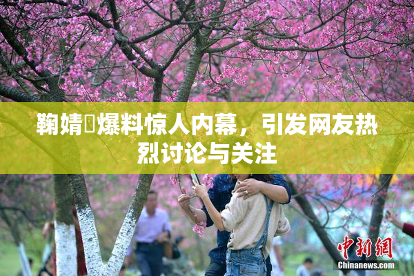 鞠婧祎爆料惊人内幕，引发网友热烈讨论与关注