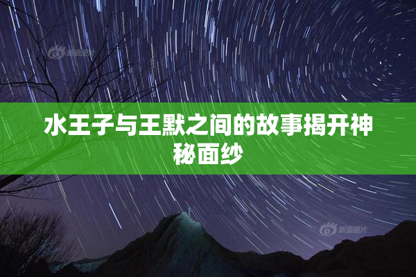 水王子与王默之间的故事揭开神秘面纱