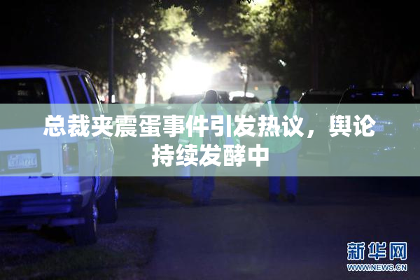 总裁夹震蛋事件引发热议，舆论持续发酵中