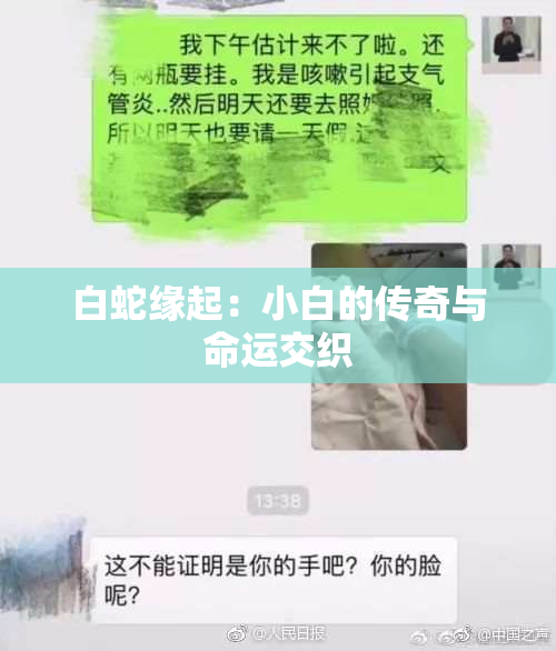白蛇缘起：小白的传奇与命运交织