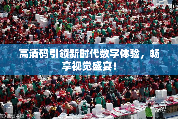 高清码引领新时代数字体验，畅享视觉盛宴！