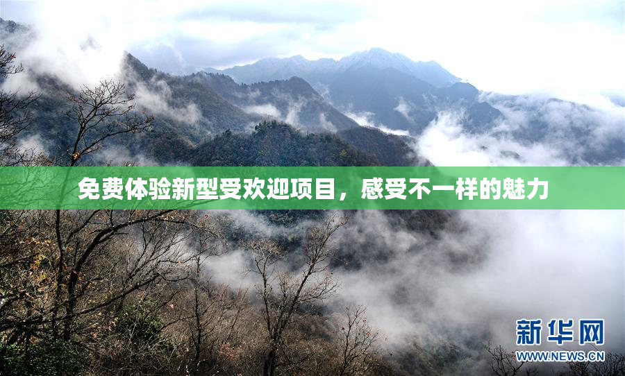 免费体验新型受欢迎项目，感受不一样的魅力