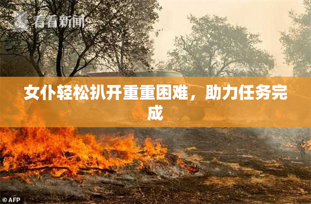 女仆轻松扒开重重困难，助力任务完成