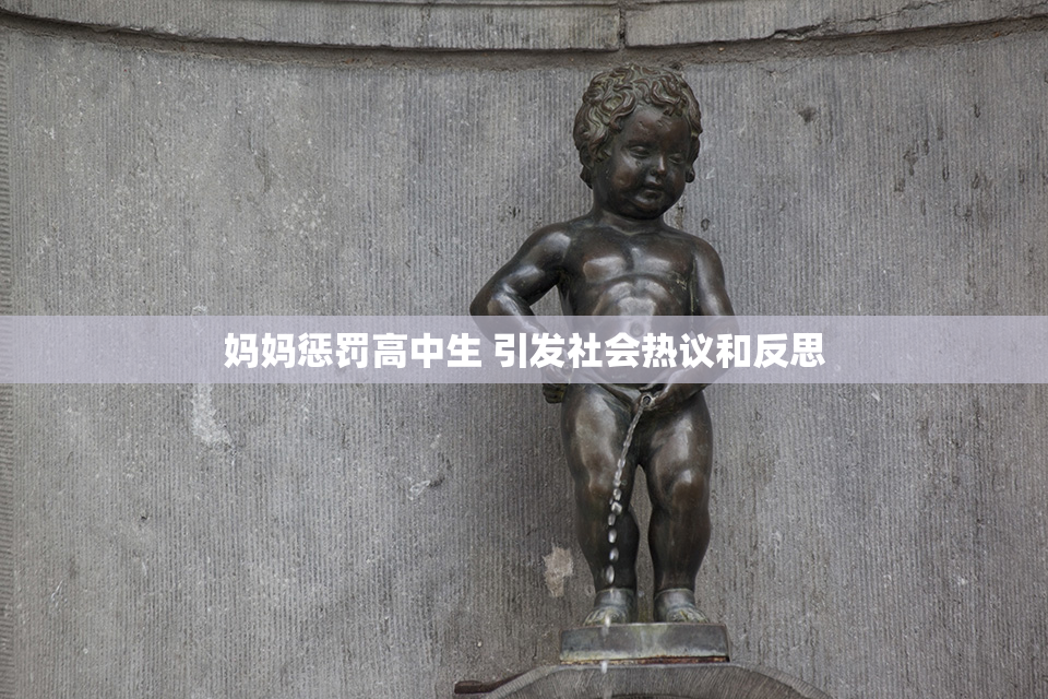 妈妈惩罚高中生 引发社会热议和反思
