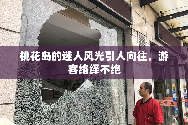 桃花岛的迷人风光引人向往，游客络绎不绝