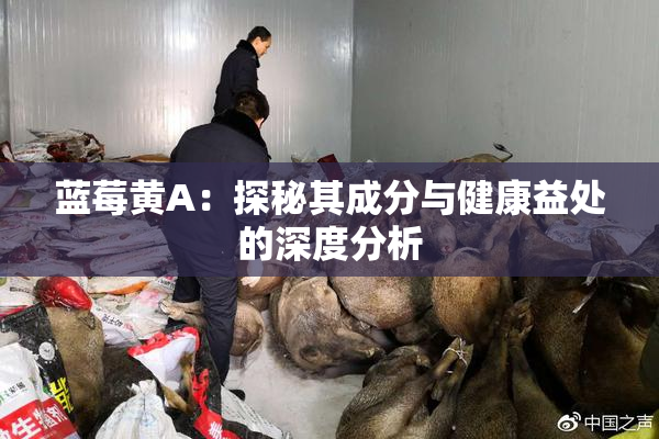 蓝莓黄A：探秘其成分与健康益处的深度分析