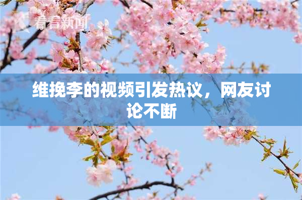 维挽李的视频引发热议，网友讨论不断