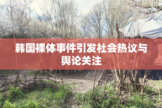 韩国裸体事件引发社会热议与舆论关注