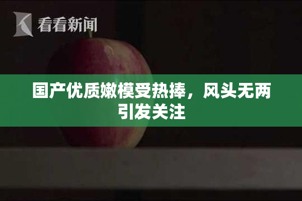 国产优质嫩模受热捧，风头无两引发关注