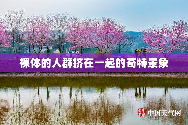 裸体的人群挤在一起的奇特景象