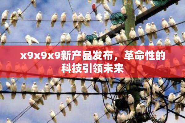 x9x9x9新产品发布，革命性的科技引领未来