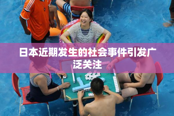 日本近期发生的社会事件引发广泛关注