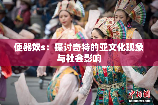 便器奴s：探讨奇特的亚文化现象与社会影响