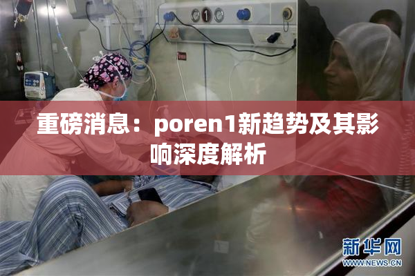 重磅消息：poren1新趋势及其影响深度解析