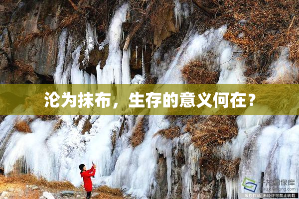 沦为抹布，生存的意义何在？