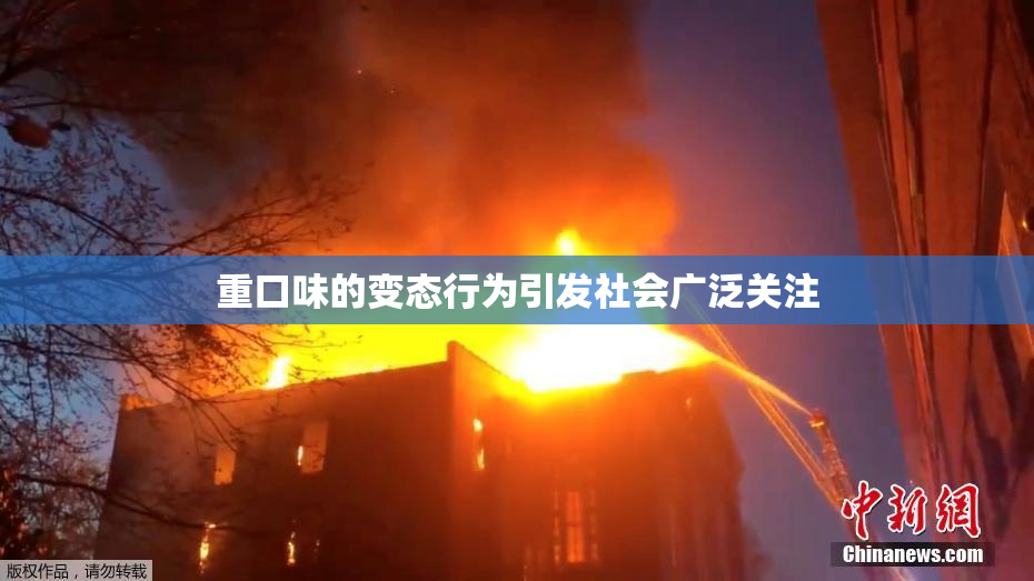 重口味的变态行为引发社会广泛关注