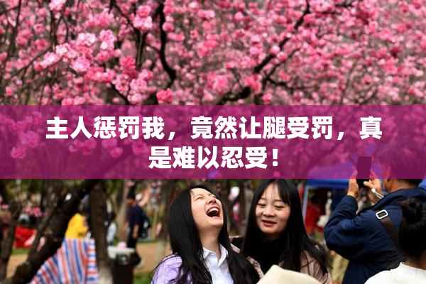 主人惩罚我，竟然让腿受罚，真是难以忍受！
