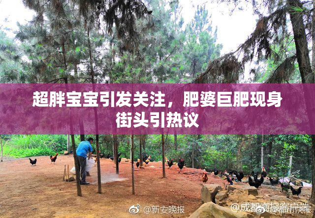 超胖宝宝引发关注，肥婆巨肥现身街头引热议