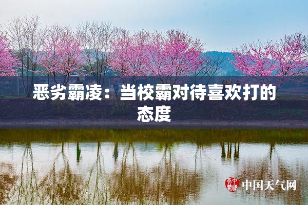 恶劣霸凌：当校霸对待喜欢打的态度