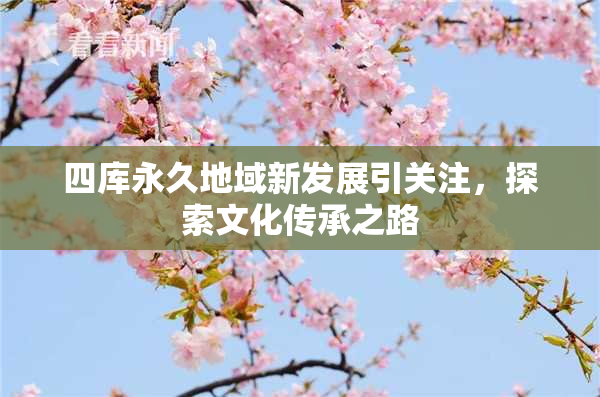 四库永久地域新发展引关注，探索文化传承之路