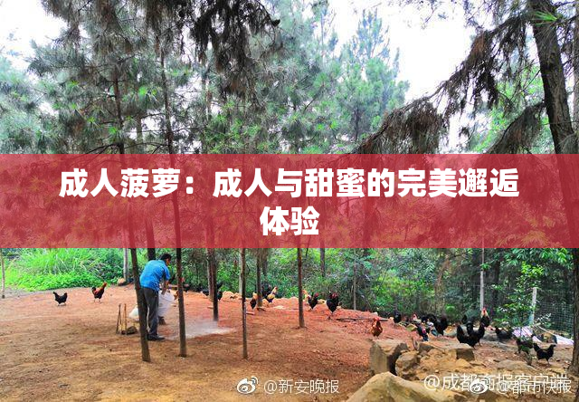 成人菠萝：成人与甜蜜的完美邂逅体验