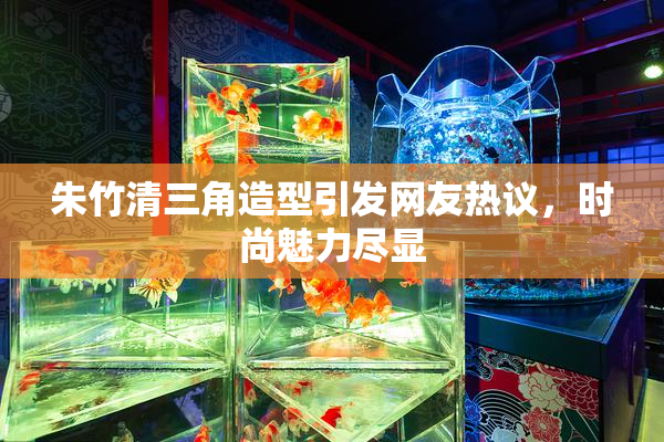 朱竹清三角造型引发网友热议，时尚魅力尽显