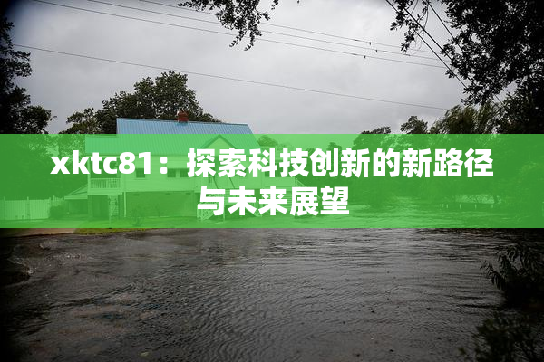 xktc81：探索科技创新的新路径与未来展望