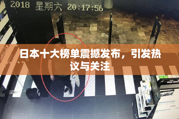 日本十大榜单震撼发布，引发热议与关注