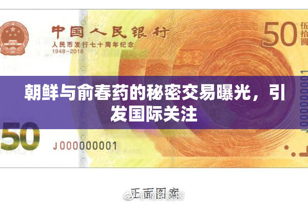 朝鲜与俞春药的秘密交易曝光，引发国际关注