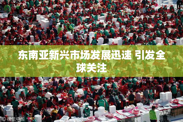 东南亚新兴市场发展迅速 引发全球关注