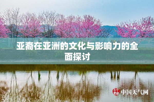 亚裔在亚洲的文化与影响力的全面探讨