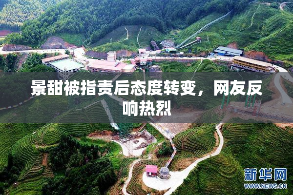 景甜被指责后态度转变，网友反响热烈