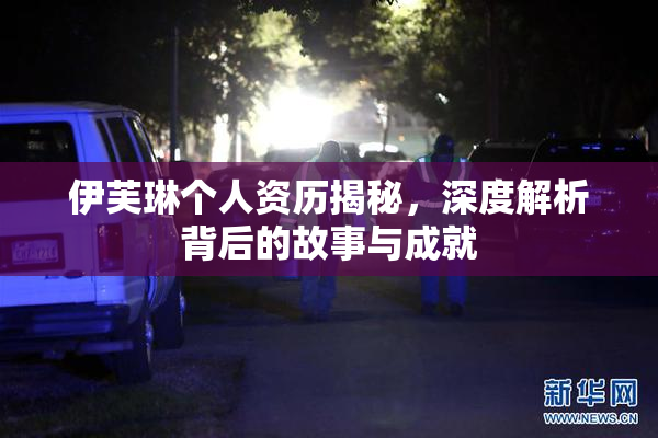 伊芙琳个人资历揭秘，深度解析背后的故事与成就