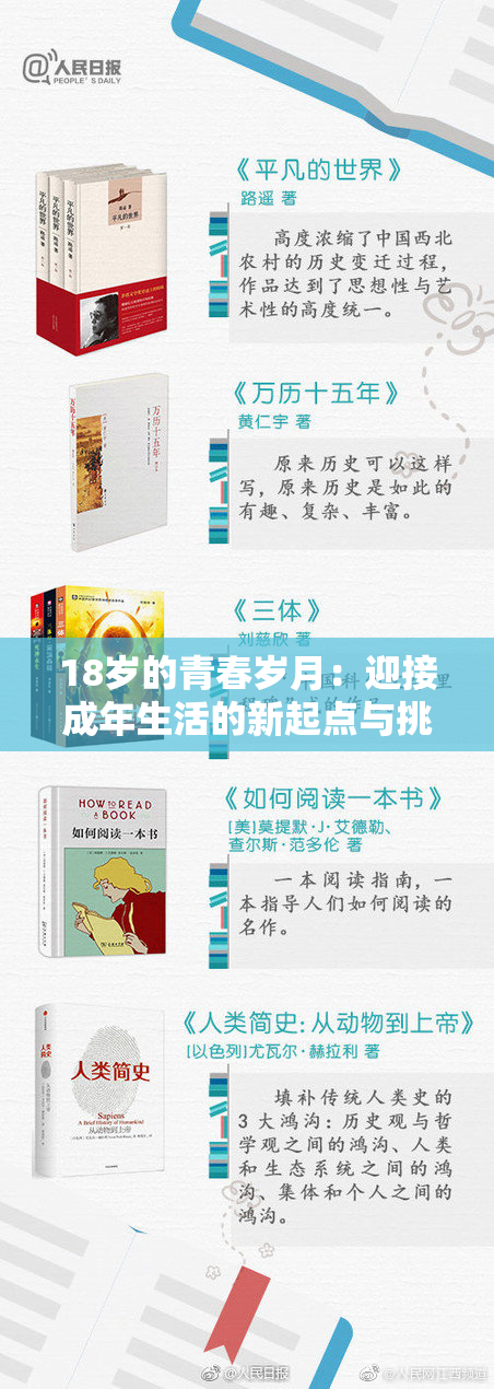 18岁的青春岁月：迎接成年生活的新起点与挑战
