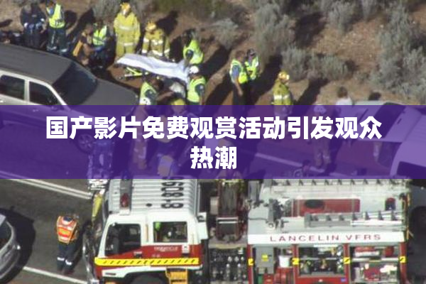 国产影片免费观赏活动引发观众热潮