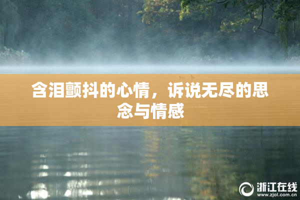 含泪颤抖的心情，诉说无尽的思念与情感