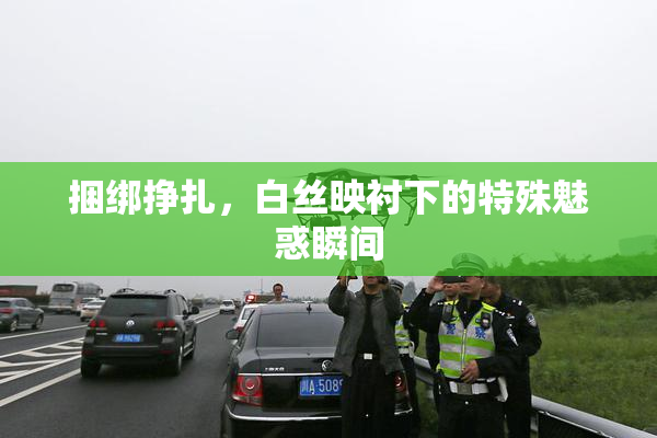 捆绑挣扎，白丝映衬下的特殊魅惑瞬间