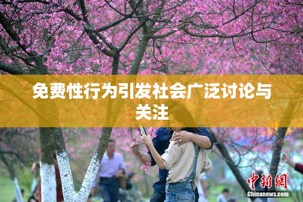 免费性行为引发社会广泛讨论与关注