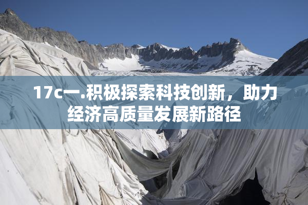 17c一.积极探索科技创新，助力经济高质量发展新路径