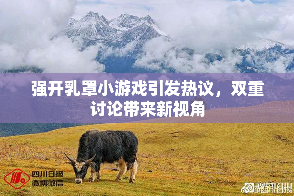 强开乳罩小游戏引发热议，双重讨论带来新视角