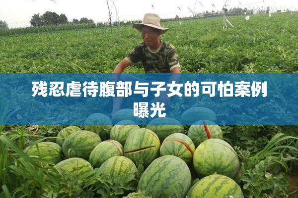 残忍虐待腹部与子女的可怕案例曝光