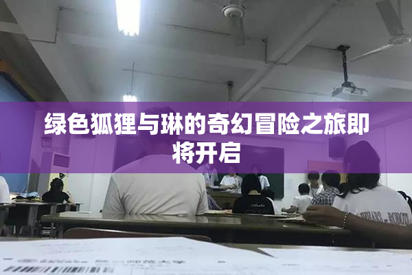 绿色狐狸与琳的奇幻冒险之旅即将开启