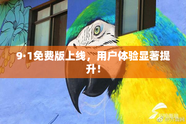 9·1免费版上线，用户体验显著提升！