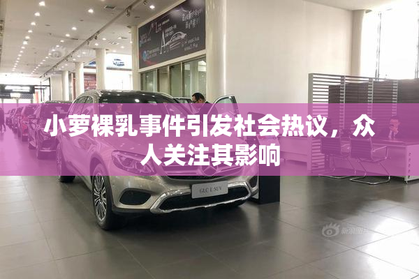小萝裸乳事件引发社会热议，众人关注其影响