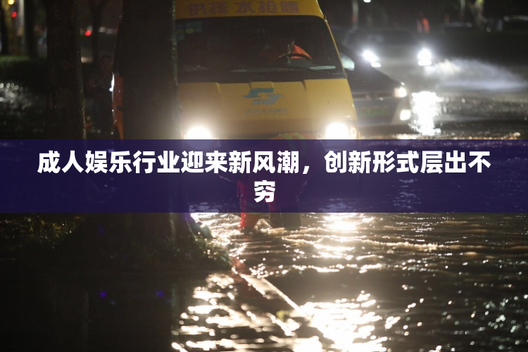 成人娱乐行业迎来新风潮，创新形式层出不穷
