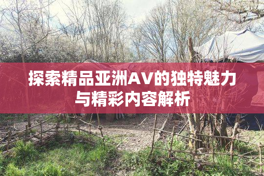 探索精品亚洲AV的独特魅力与精彩内容解析