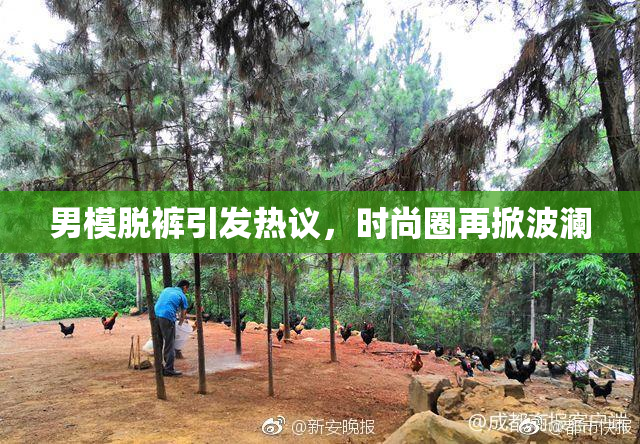 男模脱裤引发热议，时尚圈再掀波澜