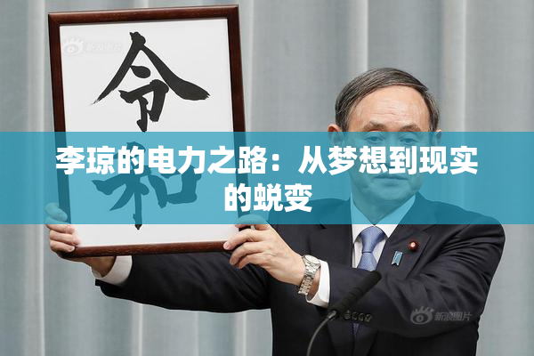 李琼的电力之路：从梦想到现实的蜕变