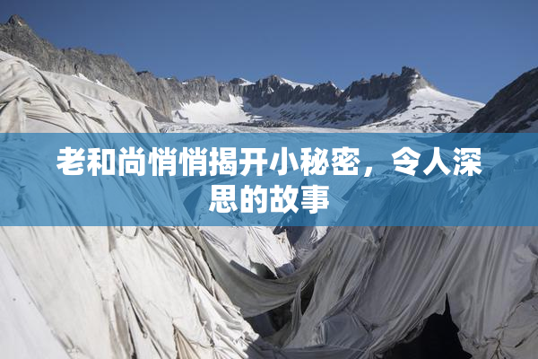 老和尚悄悄揭开小秘密，令人深思的故事