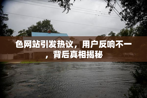 色网站引发热议，用户反响不一，背后真相揭秘